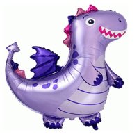 Purple Dragon Supershape Foil Balloon