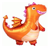 Orange Dragon Supershape Foil Balloon