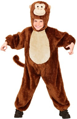 Plush Monkey Child Costume
