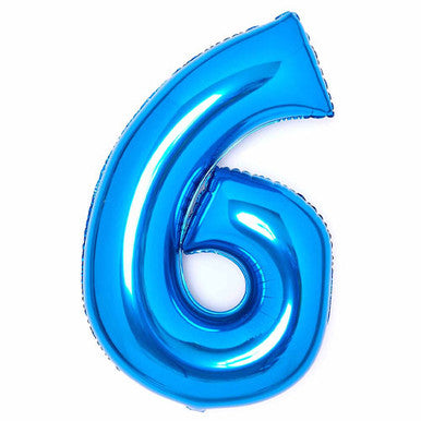 Giant Foil Number Balloon - 6
