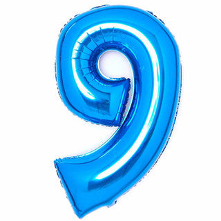 Giant Foil Number Balloon - 9