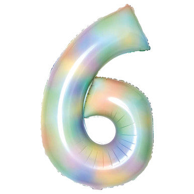 Giant Foil Number Balloon - 6