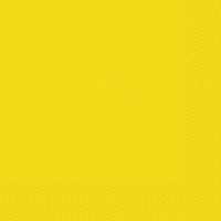 Yellow Lunch Napkins - 20pkt