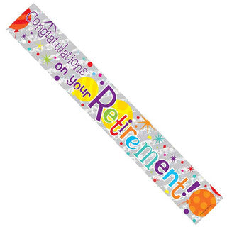 Congrats Retirement Banner