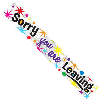 Sorry You're Leaving Stars Banner