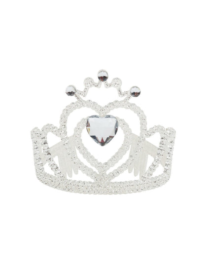 Tiara White Glitter