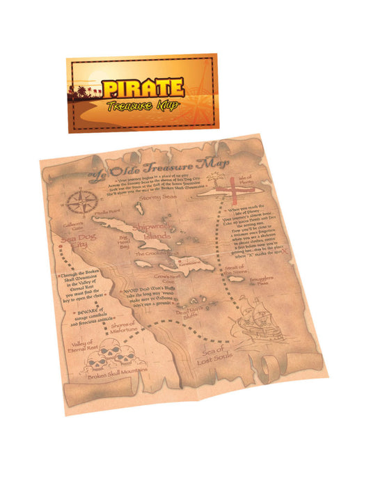 Pirate Treasure Map
