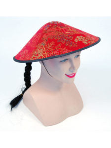 Red Coolie Hat
