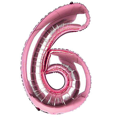 Giant Foil Number Balloon - 6