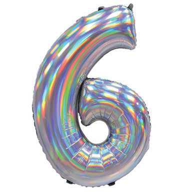 Giant Foil Number Balloon - 6