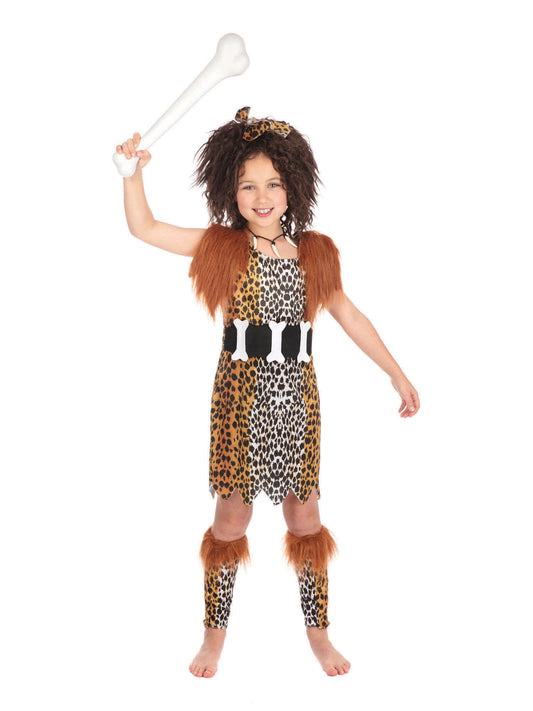 Cavegirl Child Costume and Wig