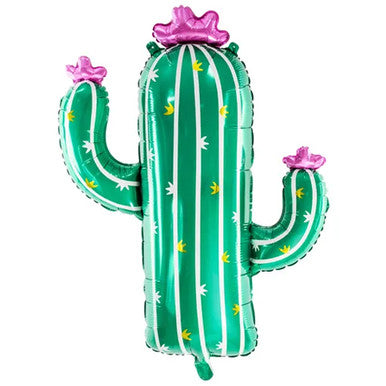 Floral Cactus Supershape Balloon