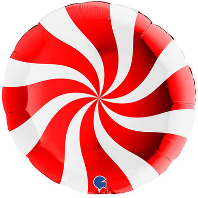 Candy Sweet Swirl 18" Foil Balloon