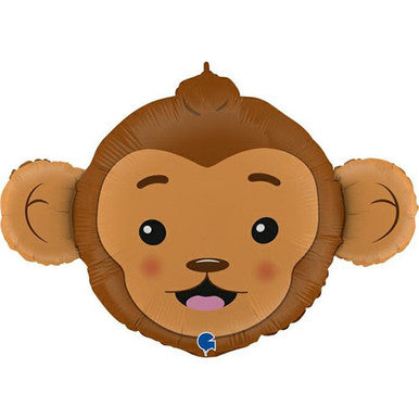 Cute Monkey Supershape Foil Balloon