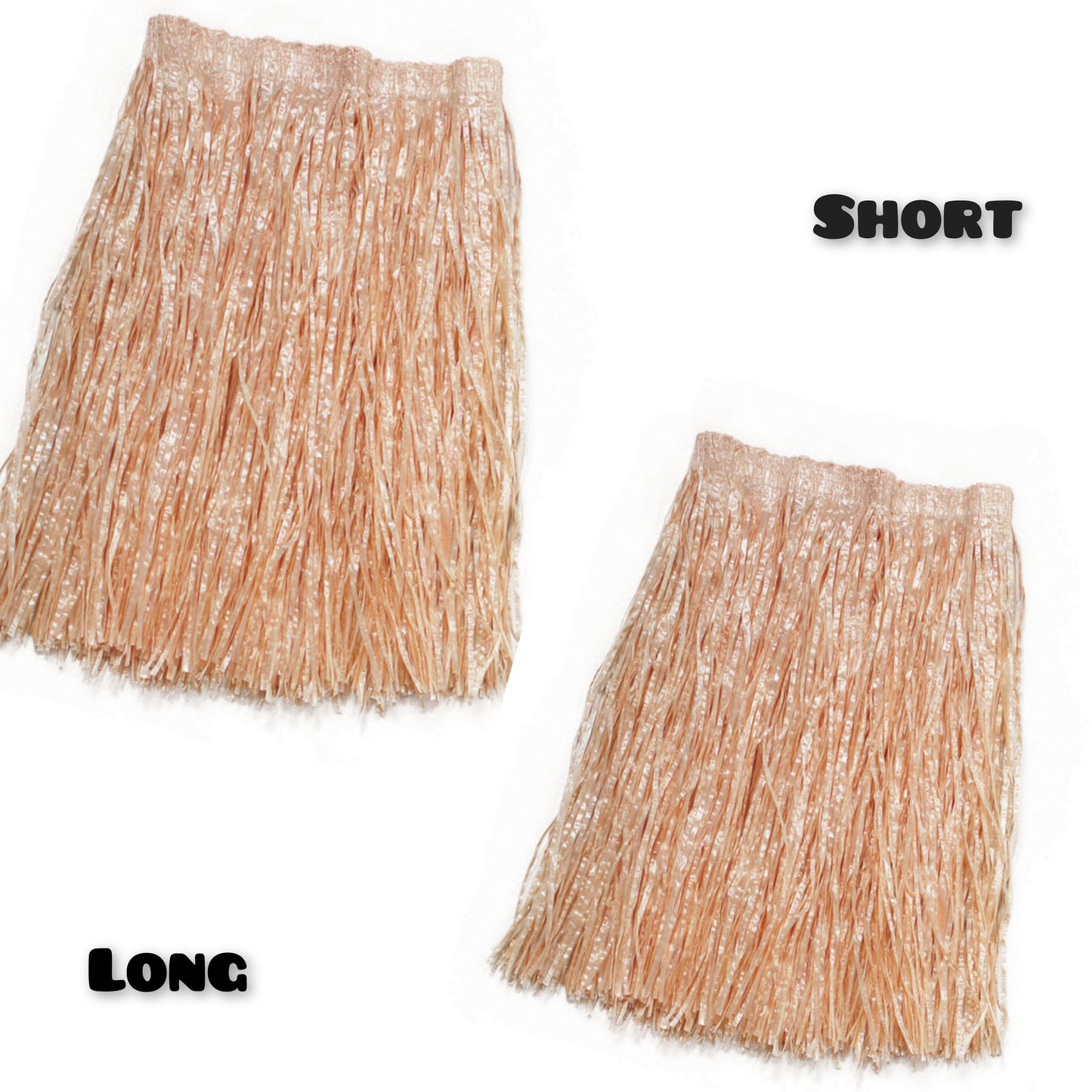 Hawaiian Skirt Natural Adult