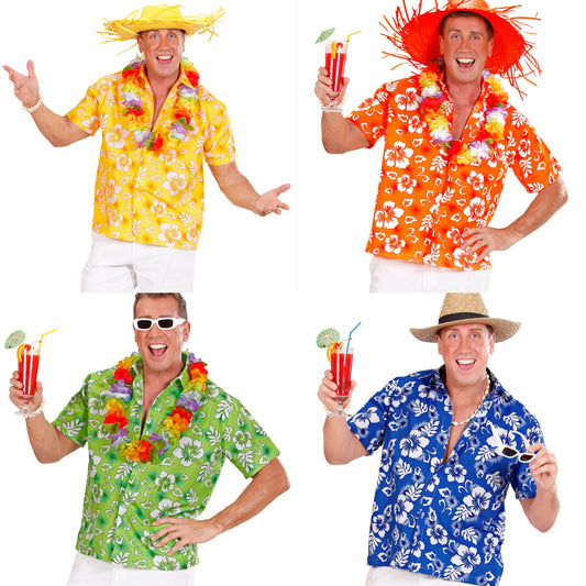 Deluxe Hawaiian Flower Shirt