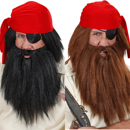 Pirate/ Caveman Wig and Beard