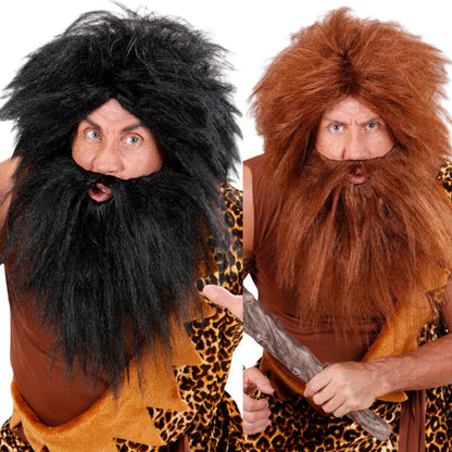 Caveman/ Pirate Wig and Beard