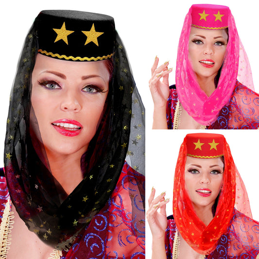 Harem/ Turkish Headpiece and Veil