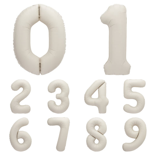 Giant Foil Number Balloon Matt Ivory