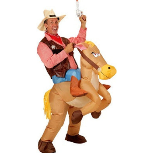 Inflatable Ride on Horse Costume