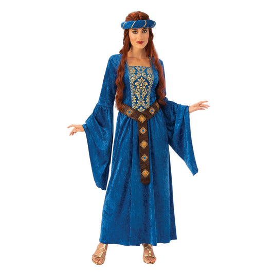 Medieval Maiden Royal Blue Costume