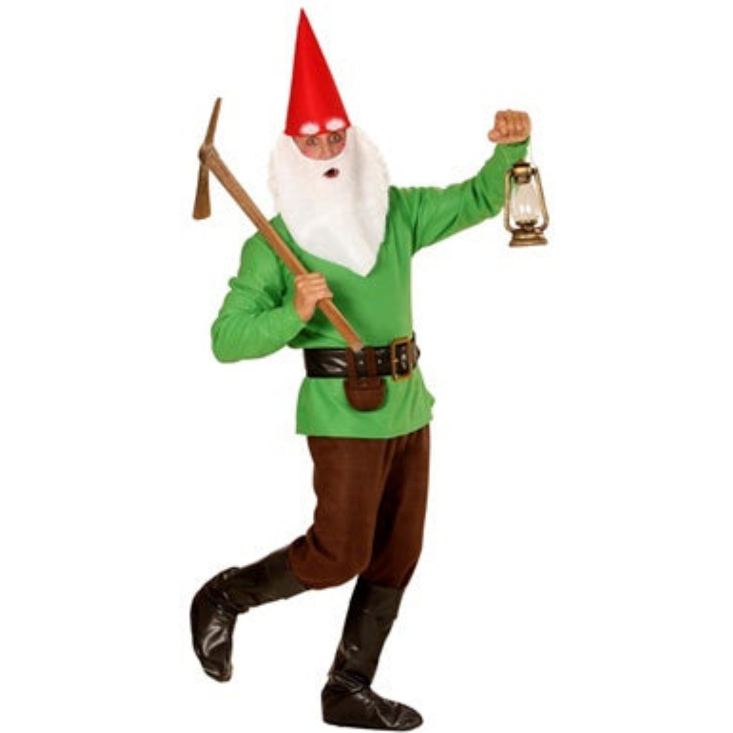 Gnome/Dwarf Man Green Costume