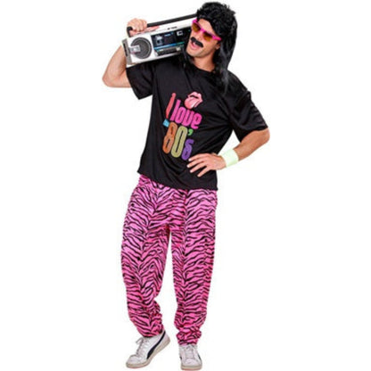 I Love 80s Man Costume