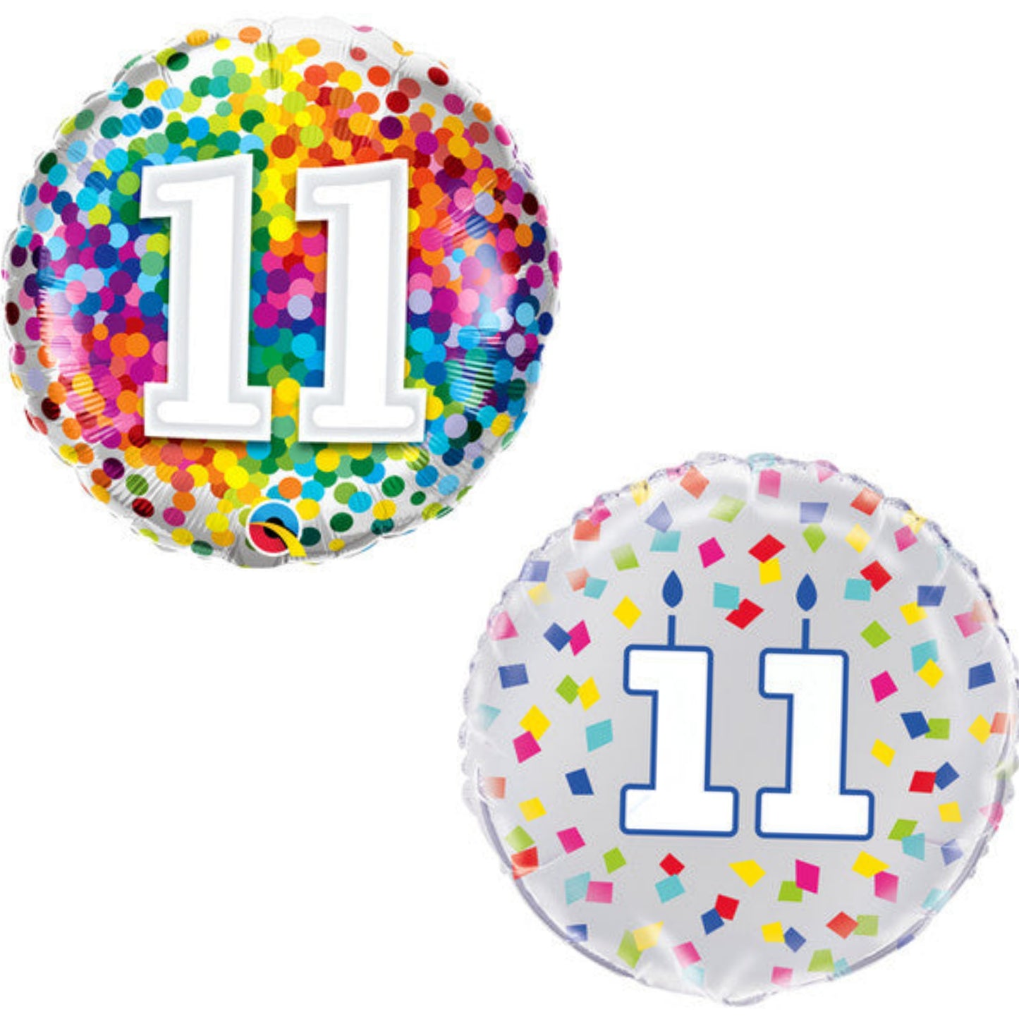 Age 11 Coloured 18" Foil Balloon
