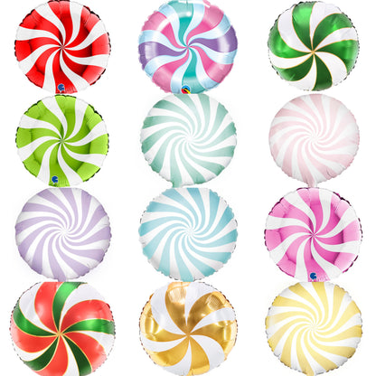 Candy Sweet Swirl 18" Foil Balloon