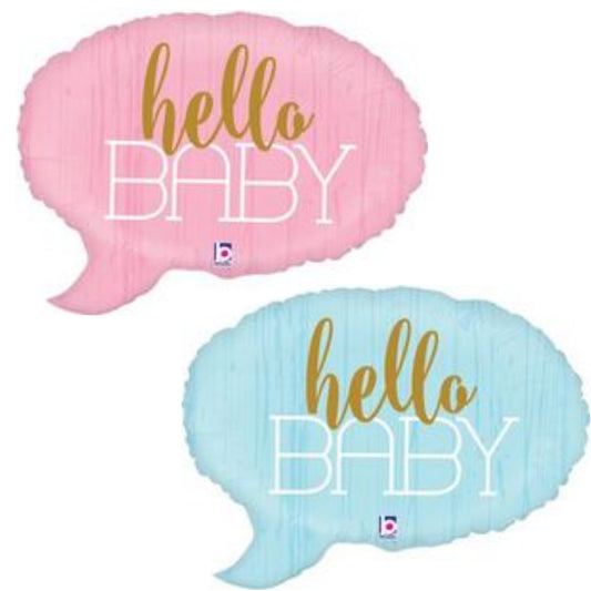 Hello Baby Supershape Balloon