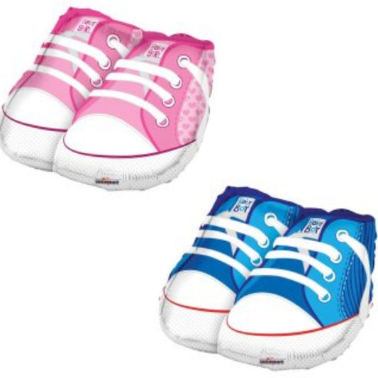 Baby Girl/ Boy Shoes Jr Shape 18" Foil Balloon