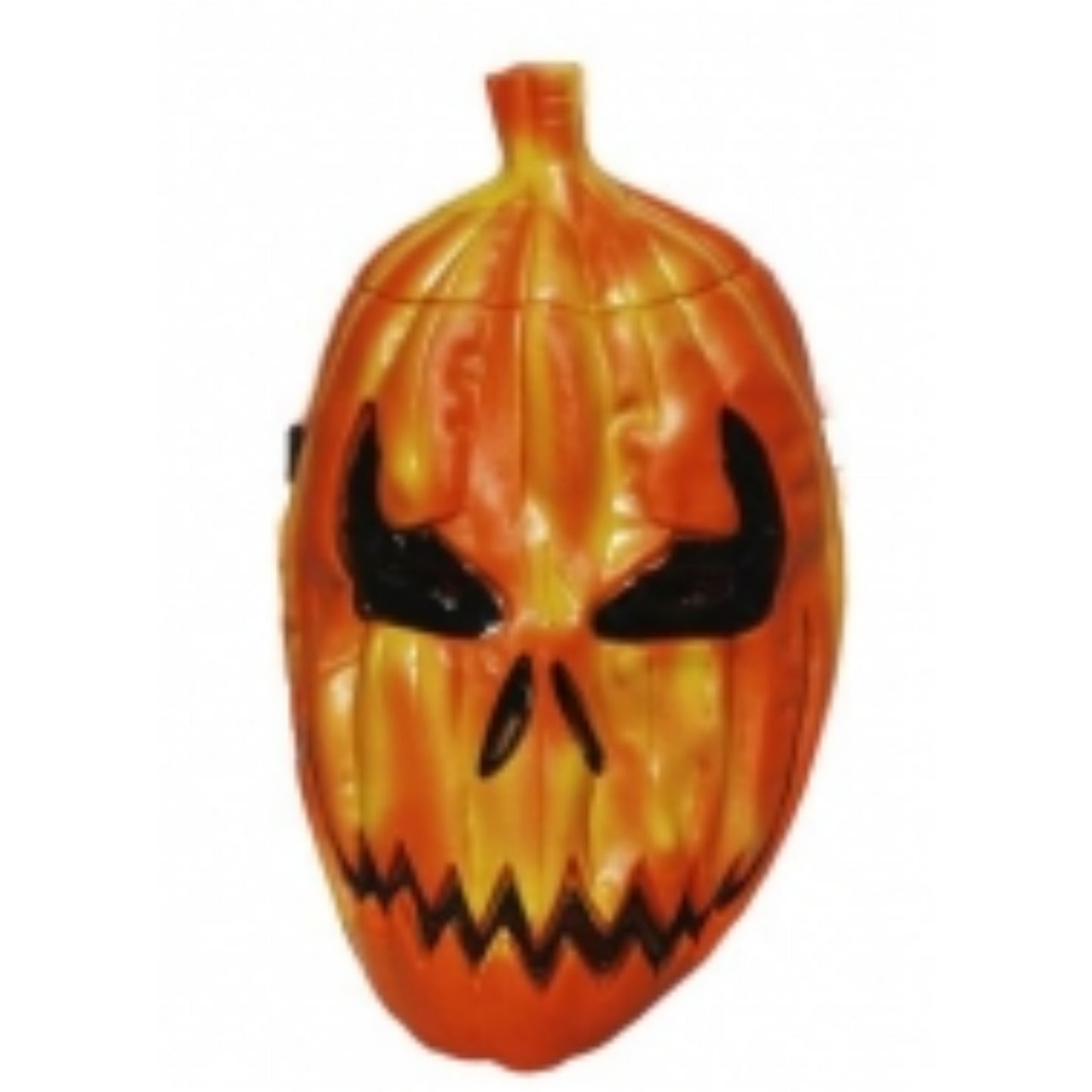 Rubber Pumpkin Mask