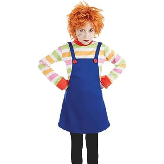 Evil Dummy Girl Child Costume