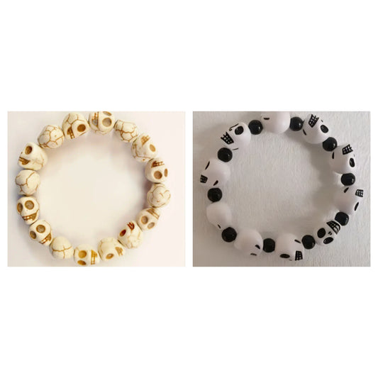 🌟New🌟 Skull Bead Bracelet