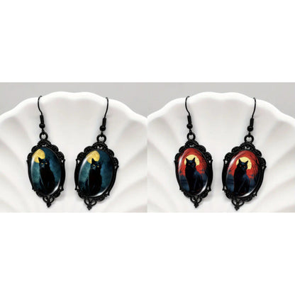 🌟New🌟 Cameo Cat Earrings