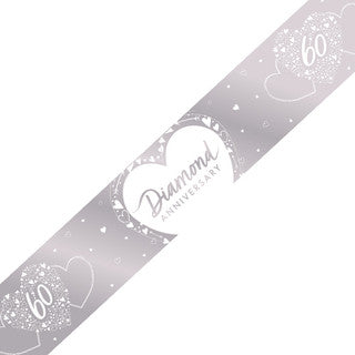 Happy Diamind Anniversary Banner