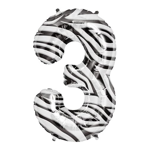 Giant Foil Number Balloon - 3
