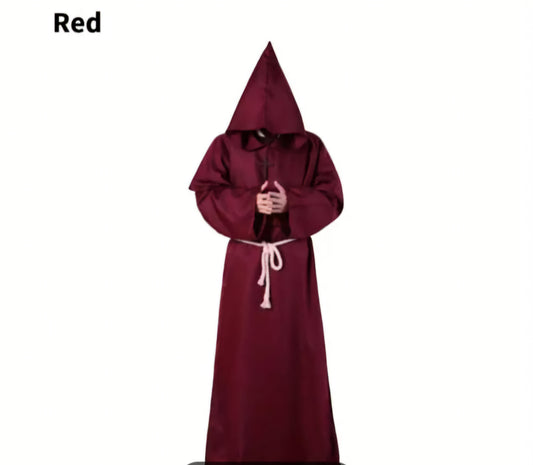 Red Satanic Monk Costume