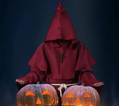 Red Satanic Monk Costume
