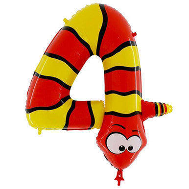 Giant Foil Number Balloon - 4