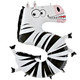 Giant Foil Number Balloon Zooloon Animal