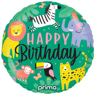 Bright Jungle 18" Foil Balloon