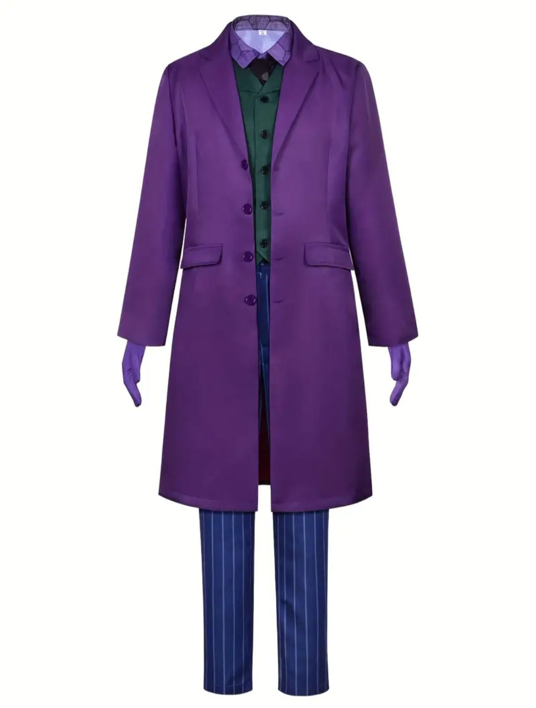 🌟New🌟 Dark Knight Joker Villain Super Deluxe Costume