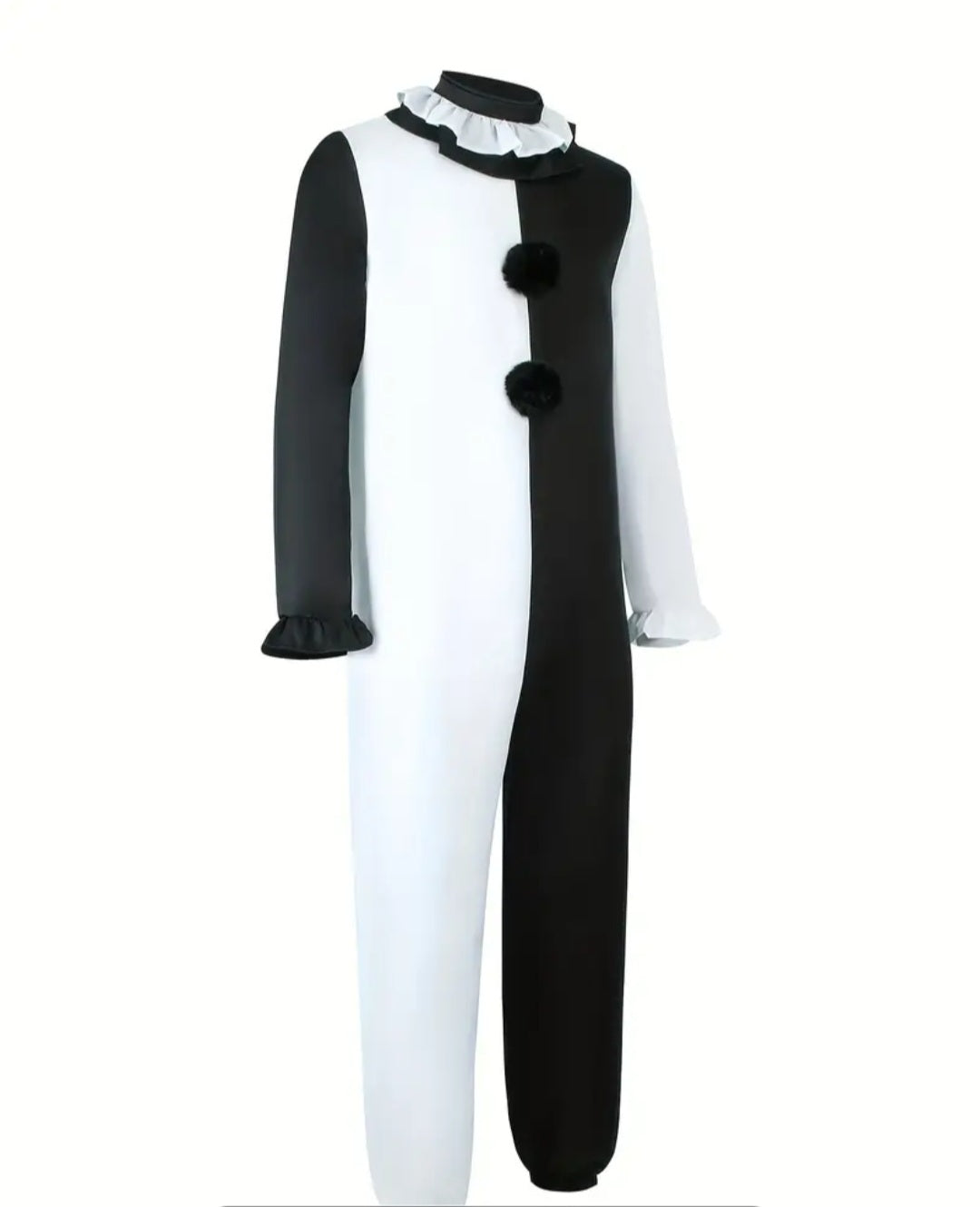 🌟New🌟 Black and White Evil Clown Costume