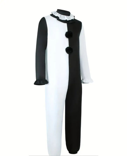🌟New🌟 Black and White Evil Clown Costume