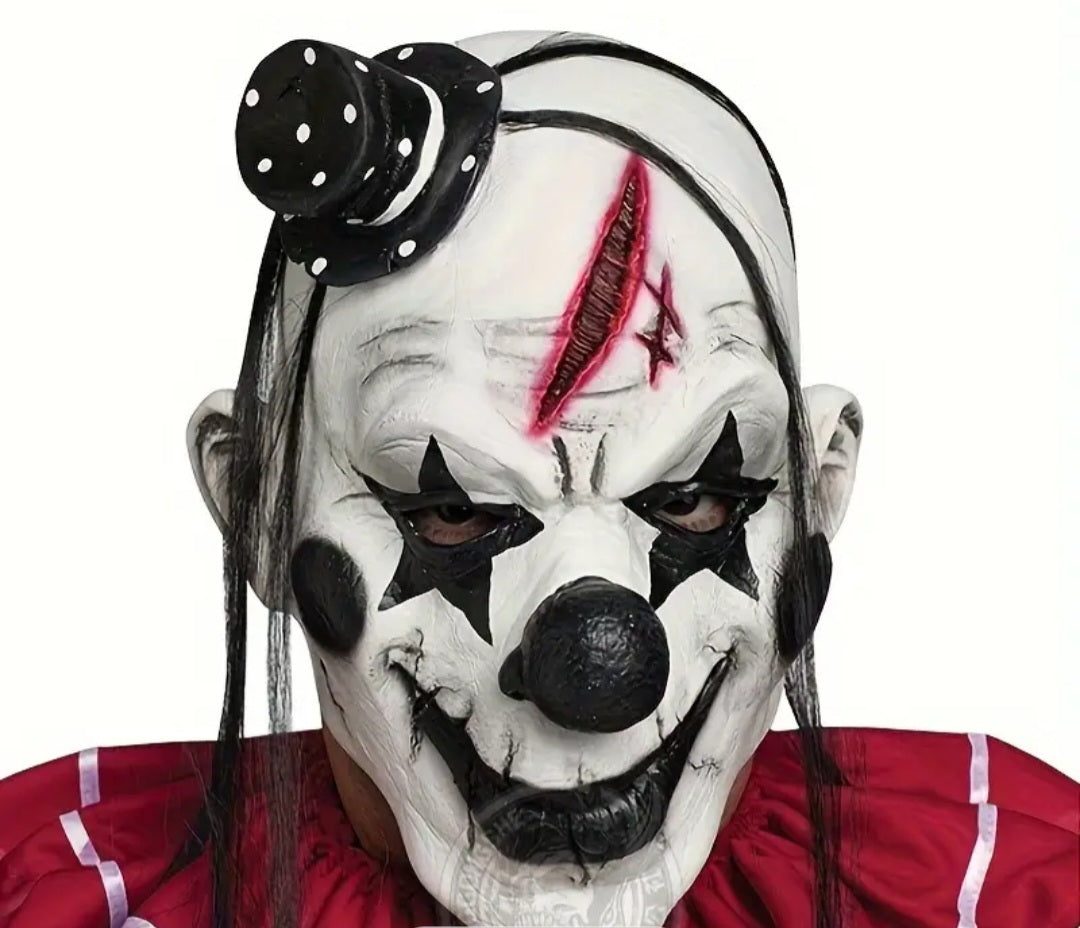 🌟New🌟 Black and White Evil Clown Costume