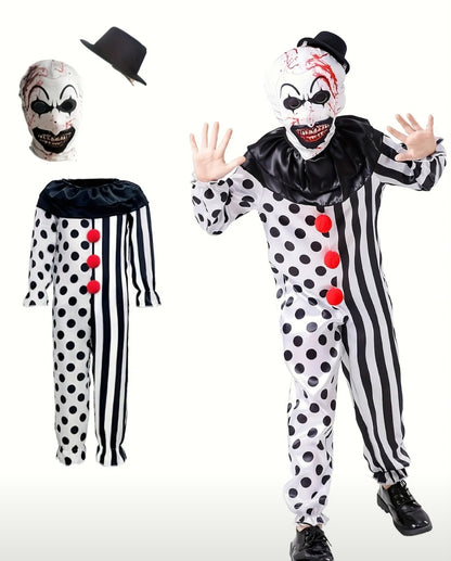 🌟New🌟 Terrified Clown Child Costume
