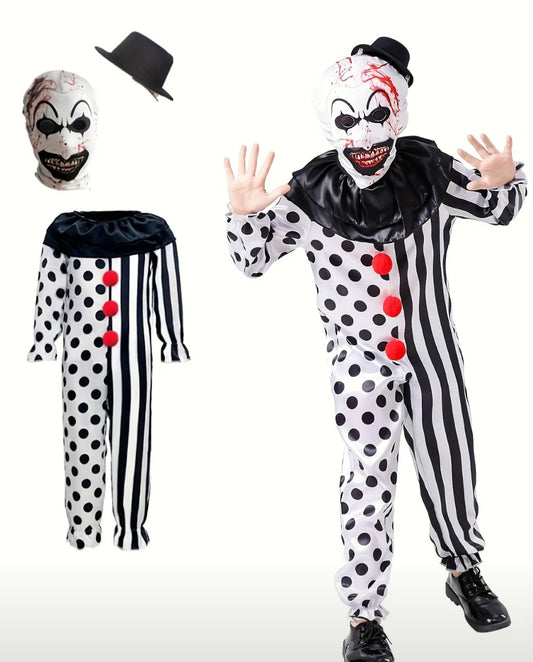 🌟New🌟 Terrified Clown Child Costume