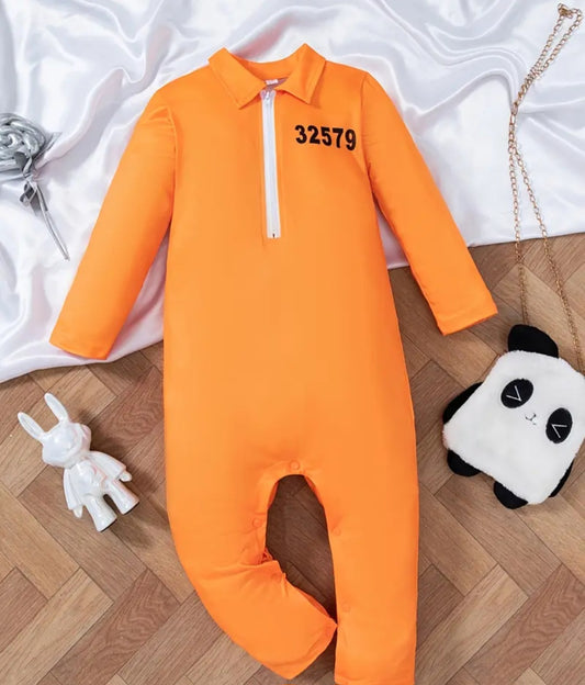 🌟New🌟 Toddler Escaped Convict Costume